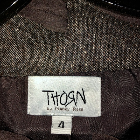 Chocolate 2 piece Suit by Thorn - Picture 5 of 8